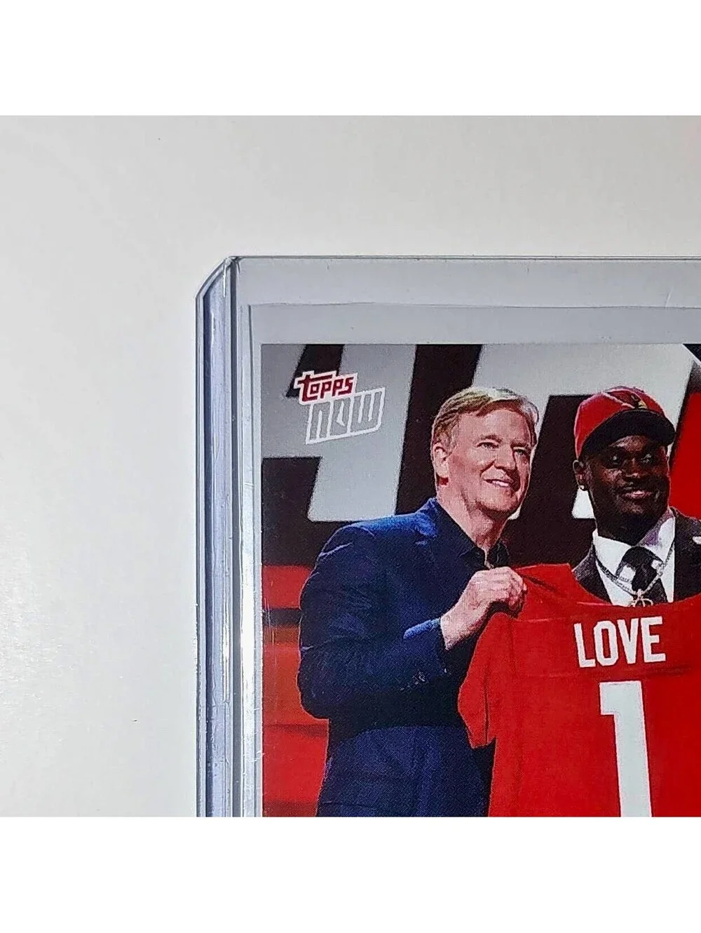 Jeremiyah Love Rookie 2026 Topps Now Draft Night #JLOV Card Arizona Cardinals